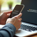 Mains tenant un smartphone pour un paiement en ligne